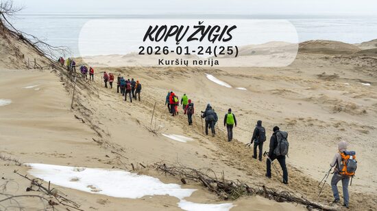 Kuprinėtojai "Kopų žygis"